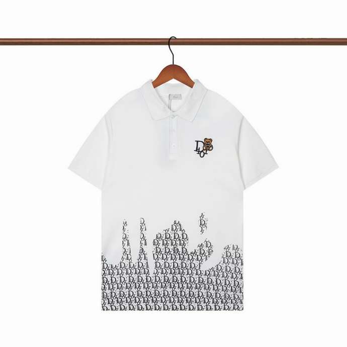 Dior Polo Shirt Short _SKUDiorM-XXLddt0420049